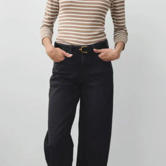 AYR - NWOT - The Open Ended Tee - Size M - Dune Stripe - Picture 4 of 4